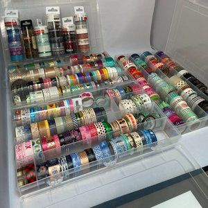 WASHI Tape Collection-- 300+ rolls used/new
